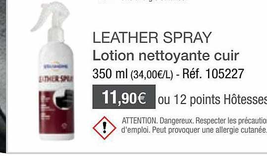 leather spray
