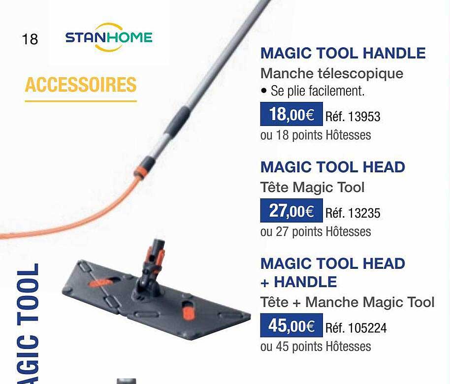 Magic Tool Handle, Magic Tool Head, Magic Tool Head + Handle