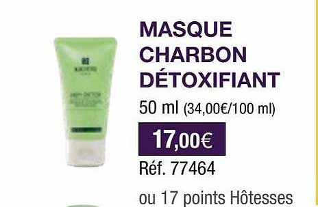 masque charbon détoxifiant kiotis