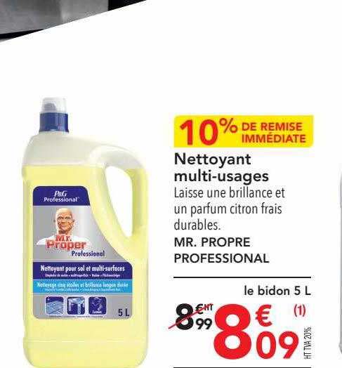 nettoyant multi-usages mr propre professional