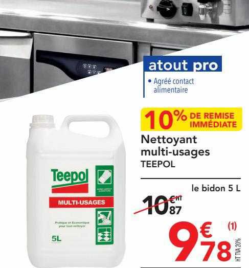 nettoyant multi-usages teepol