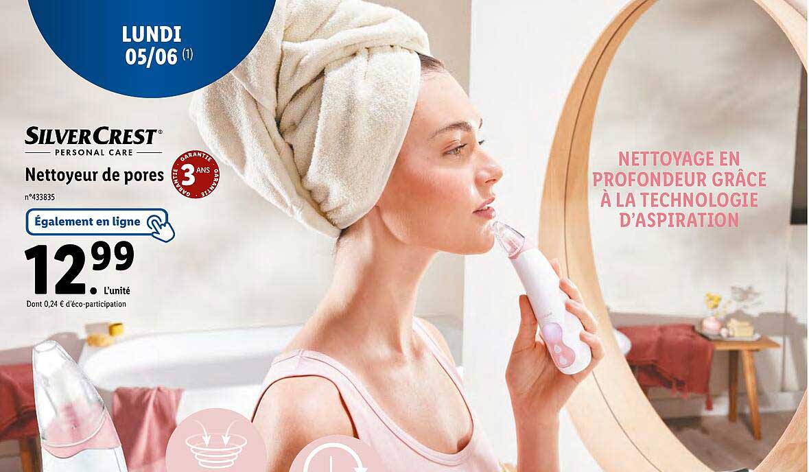 nettoyeur de pores silvercrest
