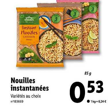 nouilles instantanées vitasia