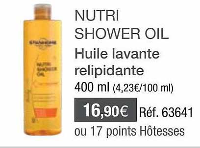 nutri shower oil