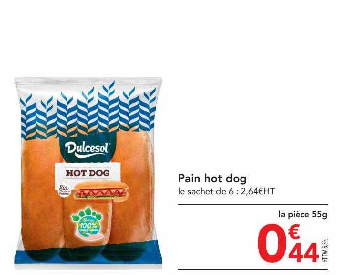 pain hot dog dulcesol