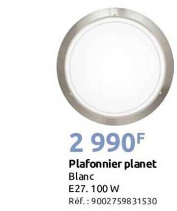 plafonnier planet