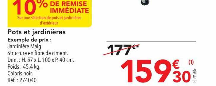 pots et jardinières