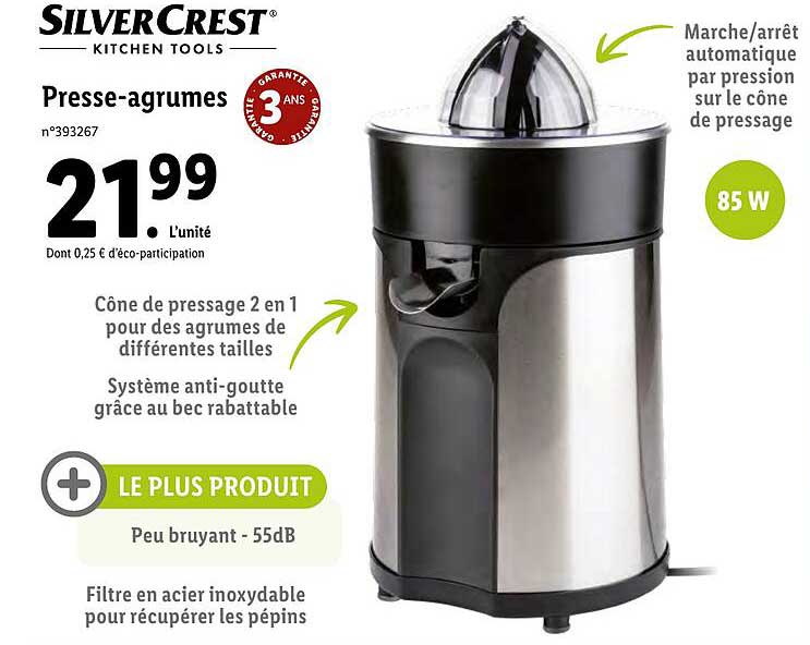 presse-agrumes silvercrest
