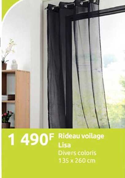 Rideau Voilage Lisa