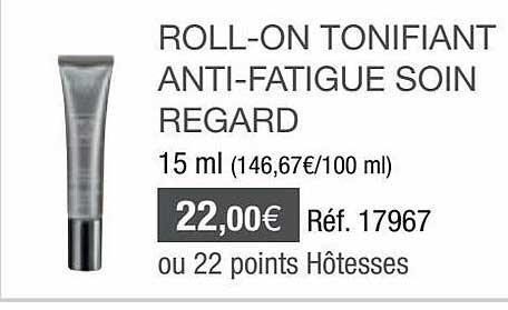 roll-on tonifiant antifatigue soin regard
