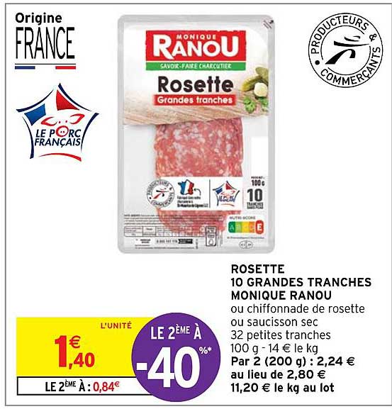 rosette 10 grandes tranches monique ranou