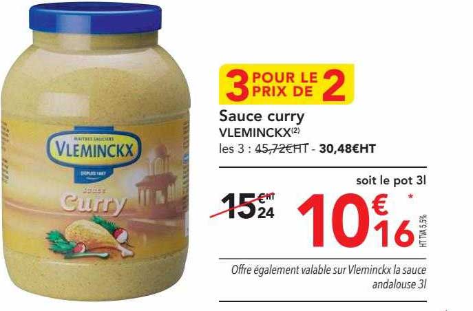 Sauce Curry Vleminckx