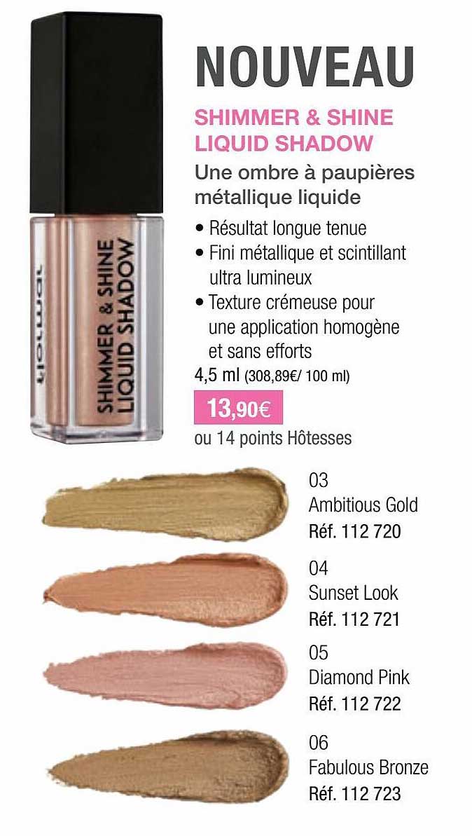 shimmer & shine liquid shadow