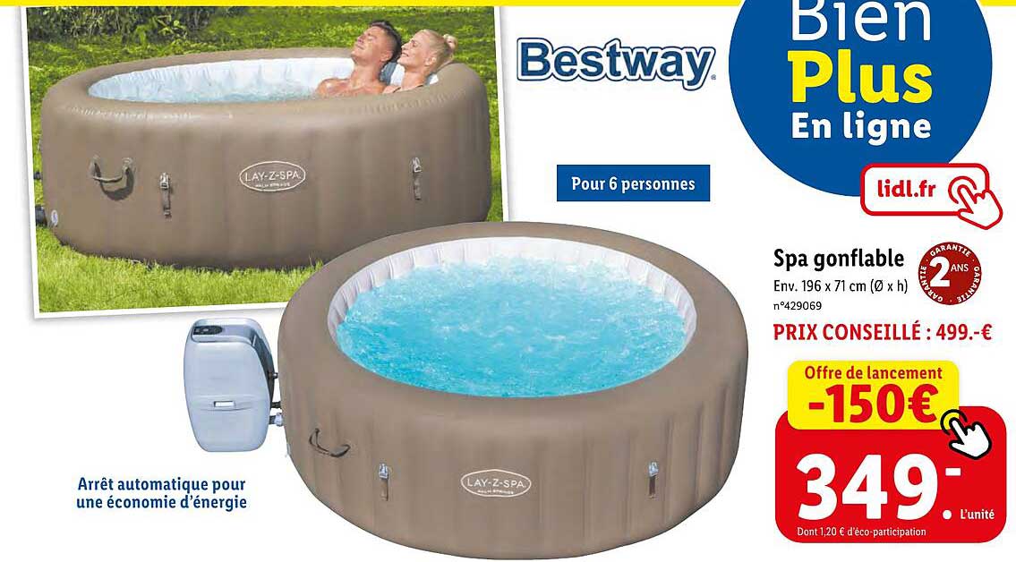 Spa Gonflable Bestway