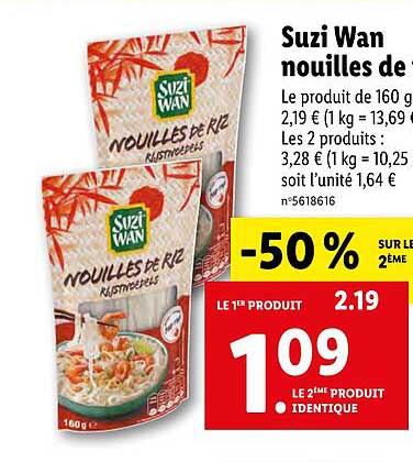 suzi wan nouilles de riz