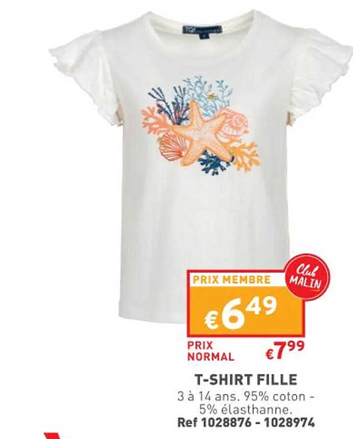 t-shirt fille