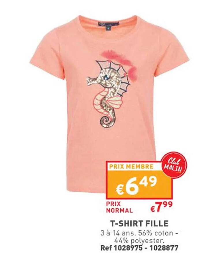 t-shirt fille
