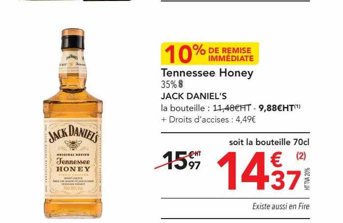 tennessee honey jack daniel's