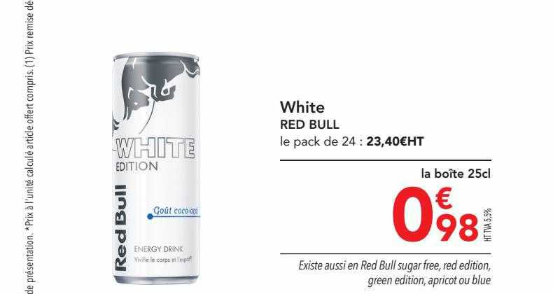white red bull