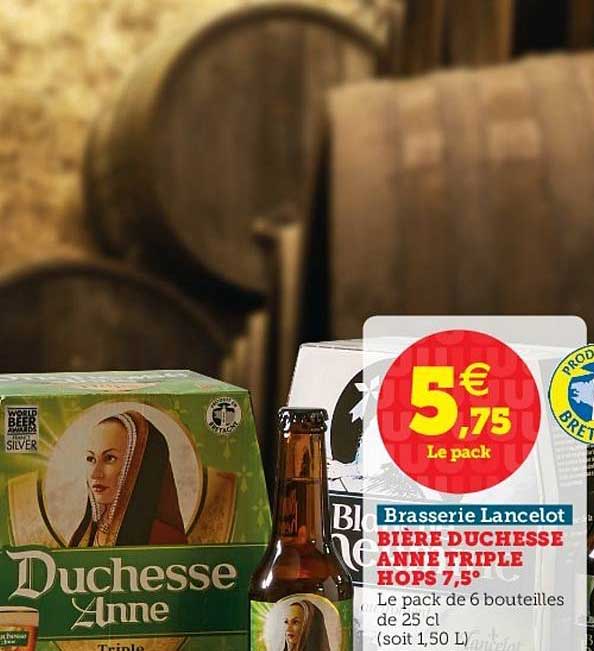 bière duchesse anne triple hops 7.5° brasserie lancelot