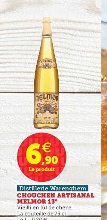chouchen artisanal melmor 13° distillerie warenghem