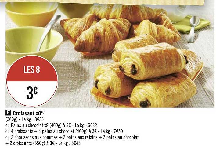 Croissant X8