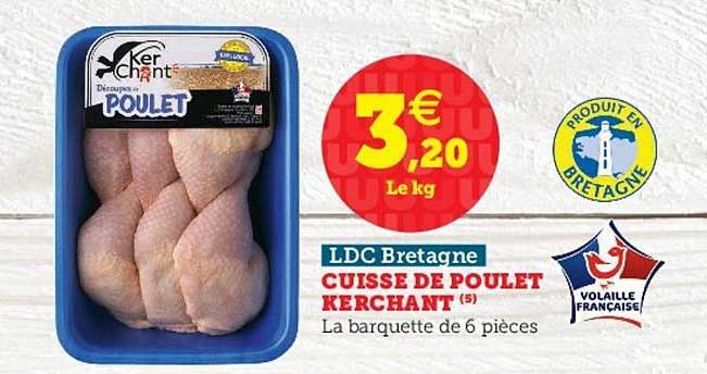 cuisse de poulet kerchant ldc bretagne