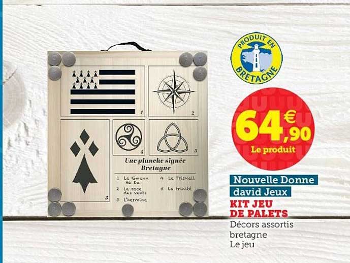 kit jeu de palets nouvelle donne david jeux