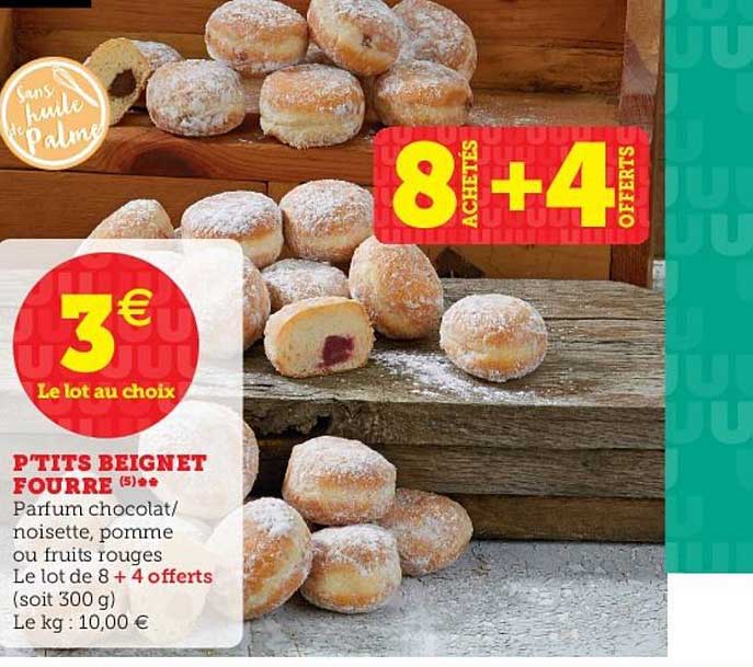 p'tits beignet fourré