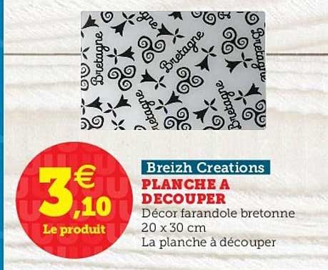 Planche à Découper Breizh Creations