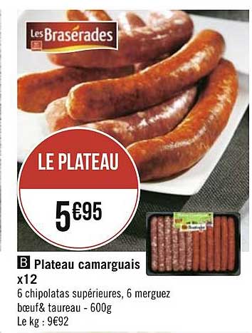 plateau camarguais x12