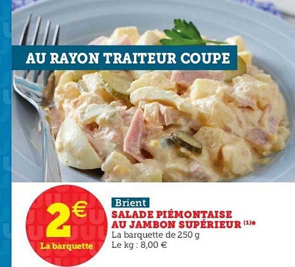 Salade Piémontaise Au Jambon Supérieur Brient