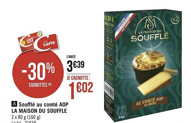 soufflé au compté aop la maison du souffle