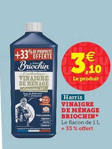 Vinaigre De Ménage Briochin Harris