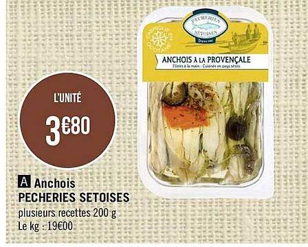 anchois pêcheries sétoises
