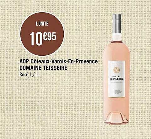 aop côteaux-varois-en-provence domaine teisseire