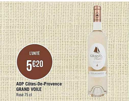 aop côtes-de-provence grand voile