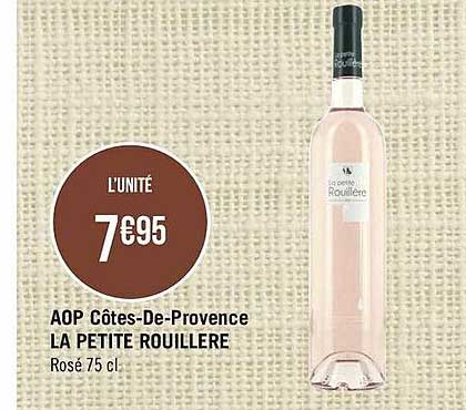 aop côtes-de-provence la petite rouillère