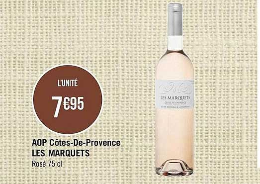 aop côtes-de-provence les marquets