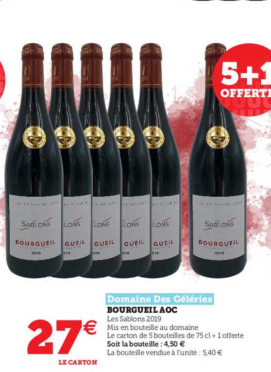 bourgueil aoc domaine des géléries