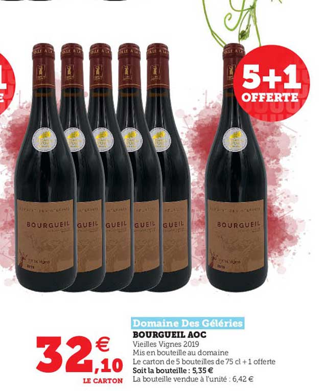 bourgueil aoc domaine des géléries