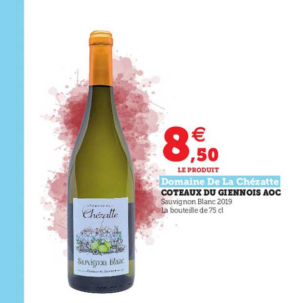 coteaux du giennois aoc domaine de la chézatte