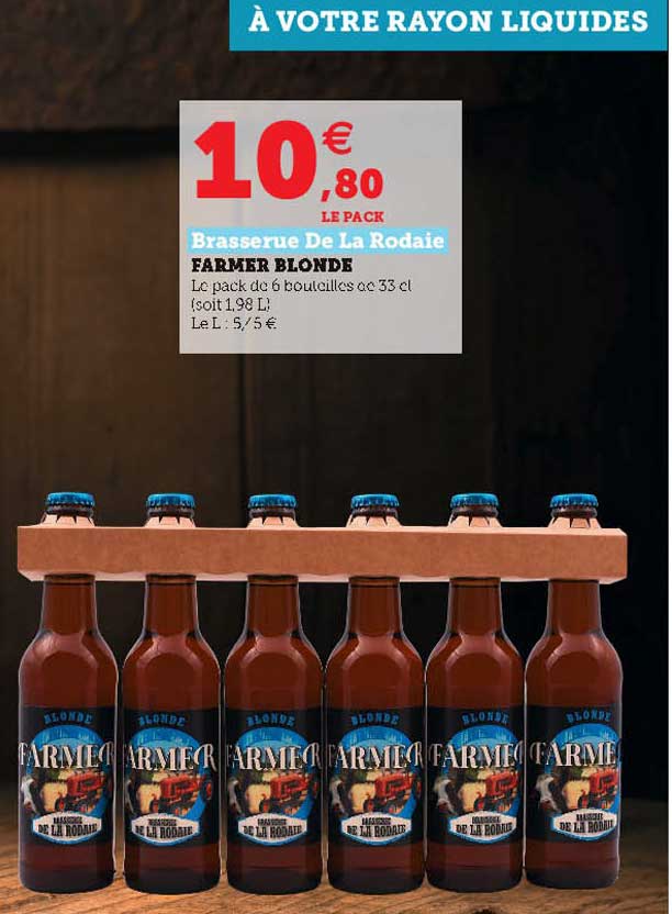 farmer blonde brasserue de la rodaie