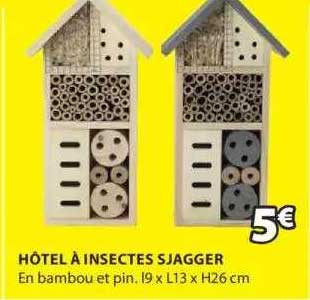 hôtel à insecte sjagger