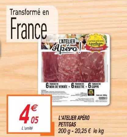 l'atelier apéro petitgas