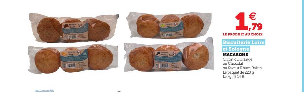 macarons biscuiterie loire et sologne