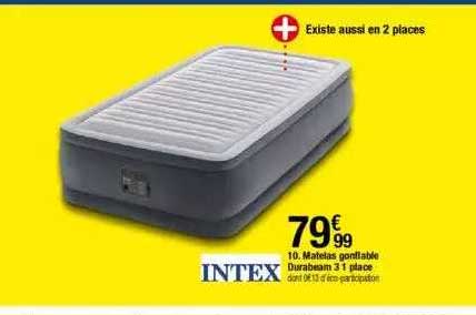 matelas gonflable durabeam 3 1 place