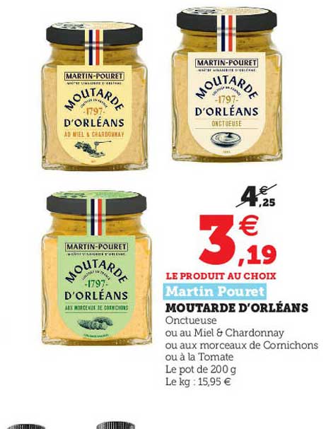 moutarde d'orléans martin pouret