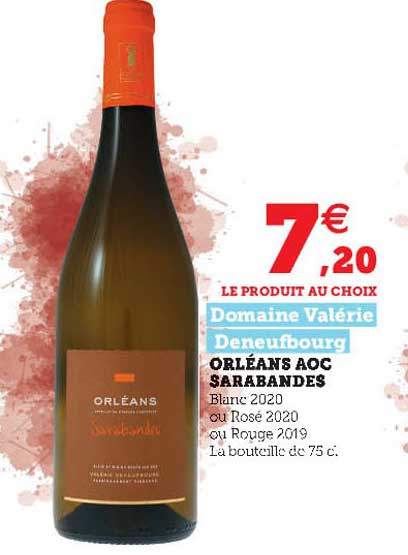 orléans aoc sarabandes domaine valérie deneufbourg