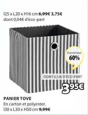 panier tove